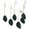 Pack of 6 Diamond & Gemstone Display Jewelers Counter Top Stands